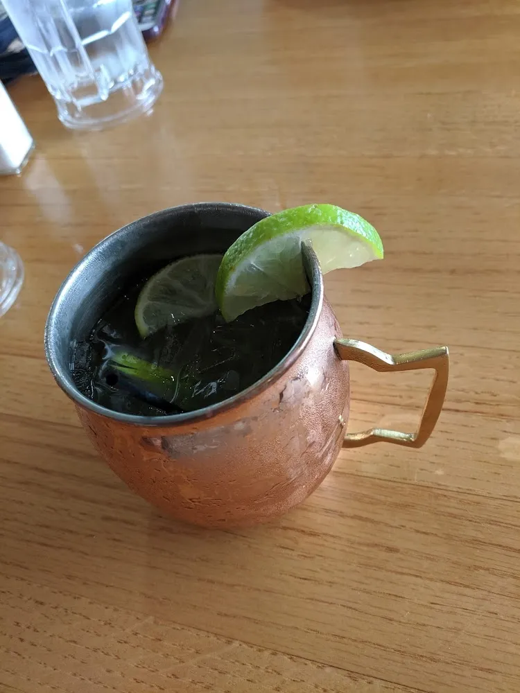 Raspberry Moscow Mule