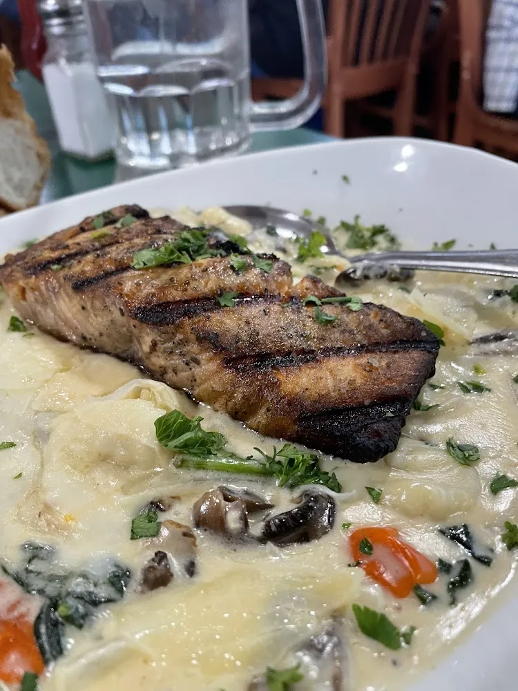 Salmon Pasta Bolognese